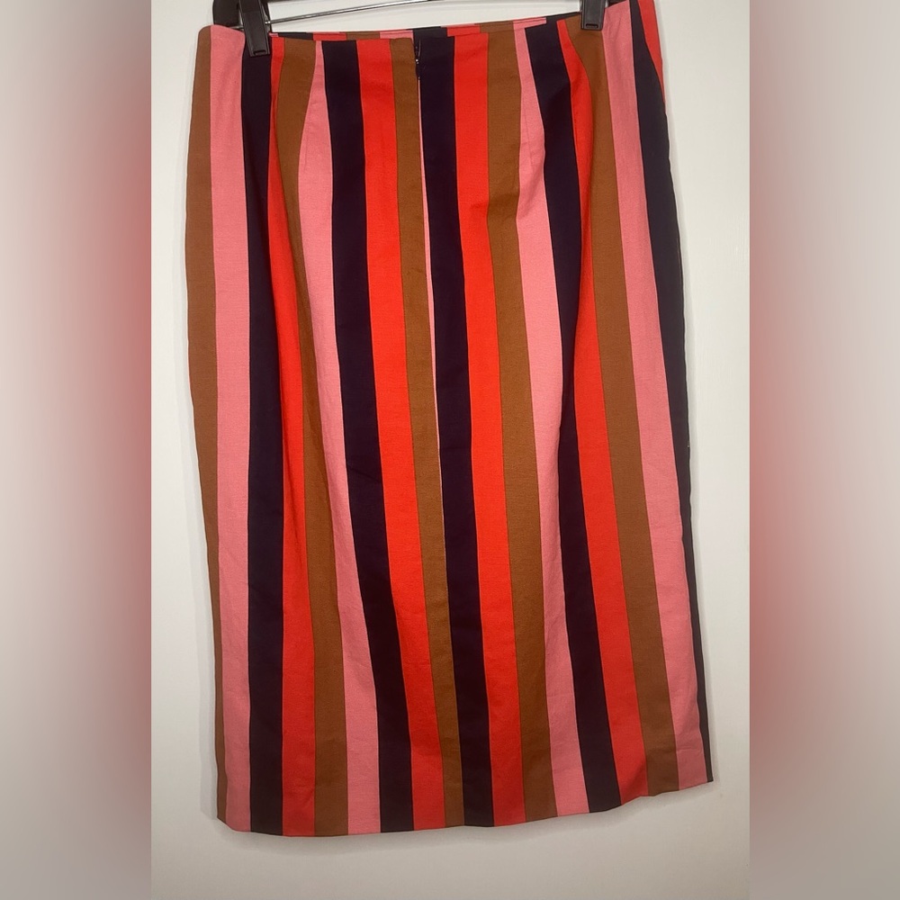 Ann Taylor Striped Pencil Skirt - Picture 2 of 3